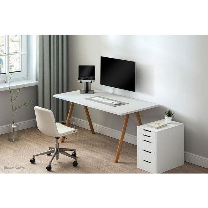 Neomounts NSLS200 Soporte Plegable Universal para Portátil 10-17" hasta 5 kg Altura Ajustable 20,7-26,7 cm Plateado 13