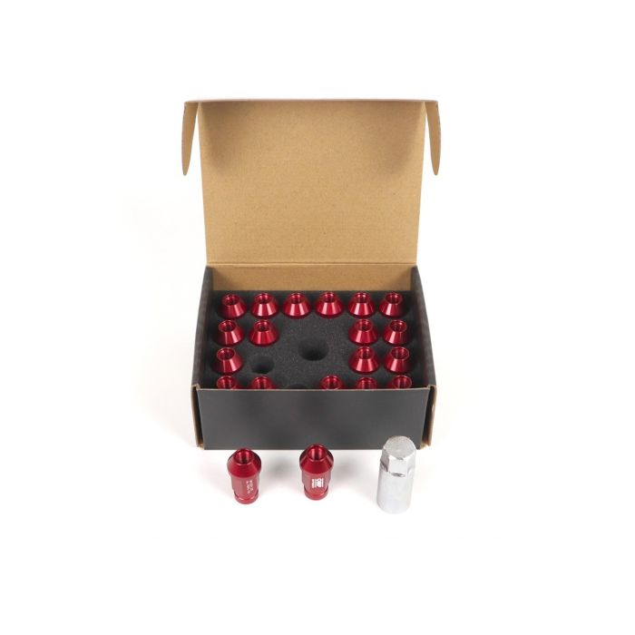 Omp Speed Juego De 20 Tuercas De Aluminio M14x1.25 Llave De 19 Largo 40 mm Color Rojo De Aluminio 7075 OMPS09941406 Omp Speed Juego De 20 Tuercas De Aluminio M14x1.25 Llave De 19 Largo 40 mm Color Rojo De Aluminio 7075 OMPS09941406
