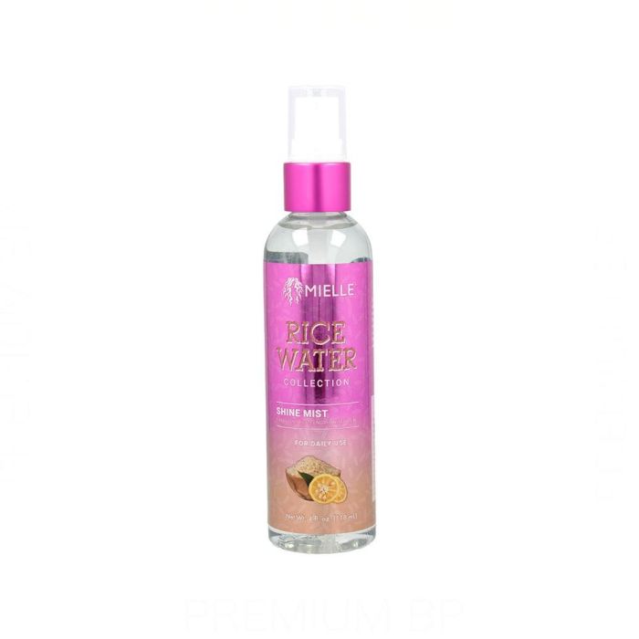 Mielle Bruma Rice Water Shine Mist 118 ml - Brillo e Hidratación para Cabello