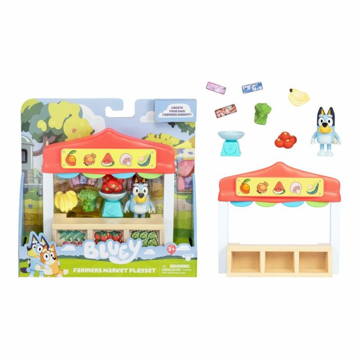 Moose Toys MOO0630996175552 Le Marché de Bluey - Universo en Miniatura 2 Moose Toys MOO0630996175552 Le Marché de Bluey - Universo en Miniatura 2