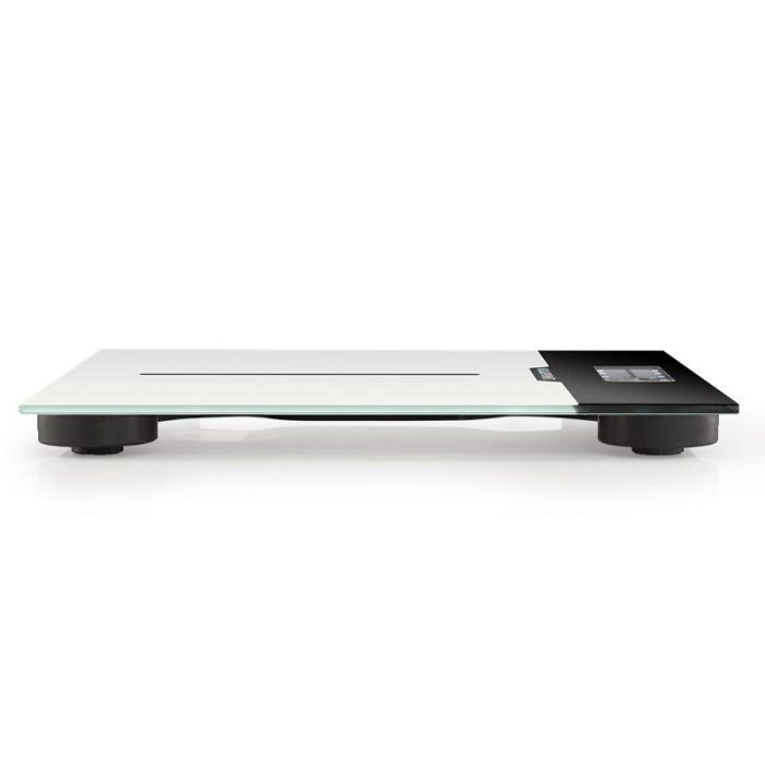 BLAUPUNKT Báscula de Baño Digital con Indicador de Temperatura y Superficie de Cristal Extraplano