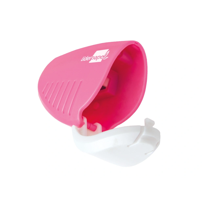 Liderpapel Sacapuntas Plástico de 1 Uso con Depósito, Colores Surtidos 8 Liderpapel Sacapuntas Plástico de 1 Uso con Depósito, Colores Surtidos 8