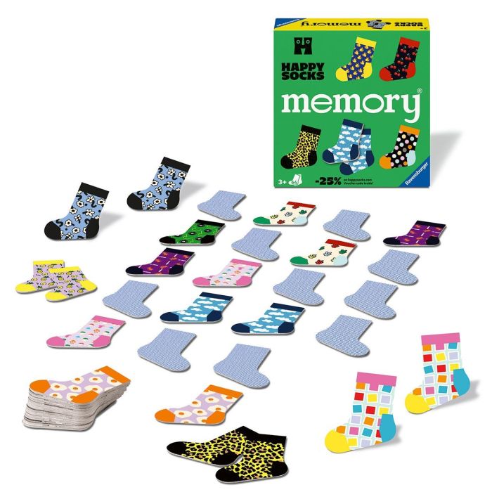 Memory Happy Socks 24702 Ravensburger Memory Happy Socks 24702 Ravensburger