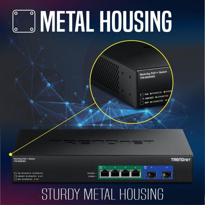 Switch Trendnet TPE-BG5062 8 Switch Trendnet TPE-BG5062 8