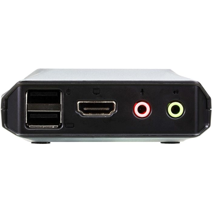Aten CS22H 2 Puertos USB 4K HDMI Cable KVM Switch con Selector de Puerto Remoto 2