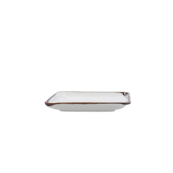 Bandeja Cuadrada Porcelana Orion Hydrozero Bidasoa 15x15 cm (6 Unidades) 1