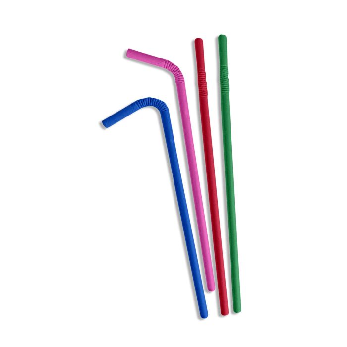 Set de 25 pajitas flexibles de colores Algon (24 Unidades) 2 Set de 25 pajitas flexibles de colores Algon (24 Unidades) 2