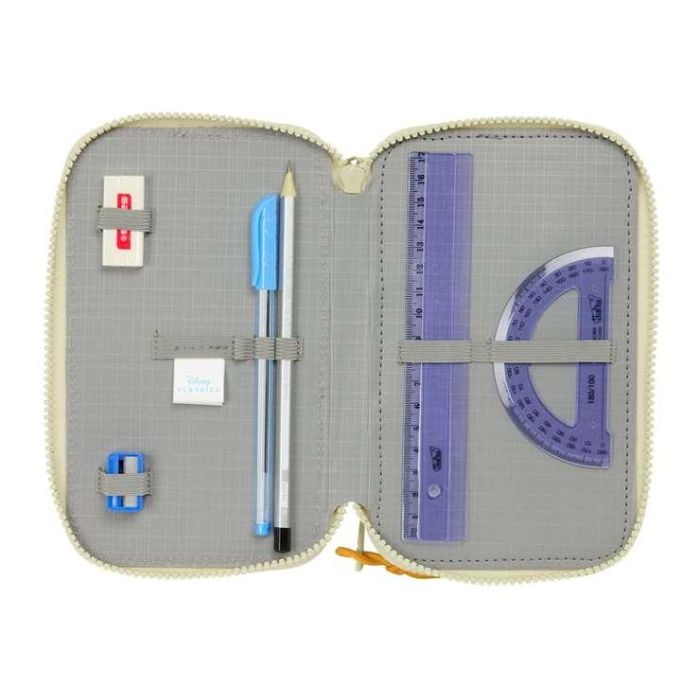 Plumier Triple Mufasa Verde Beige 12,5 x 19,5 x 5,5 cm 37 Piezas 2 Plumier Triple Mufasa Verde Beige 12,5 x 19,5 x 5,5 cm 37 Piezas 2