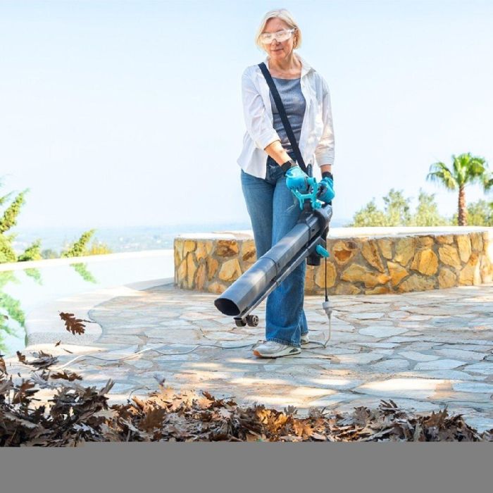 Cecotec Soplador y aspirador hojas AirForce 3300 Crush&Go 3300W, 40L, 270km/h, 3 en 1 5