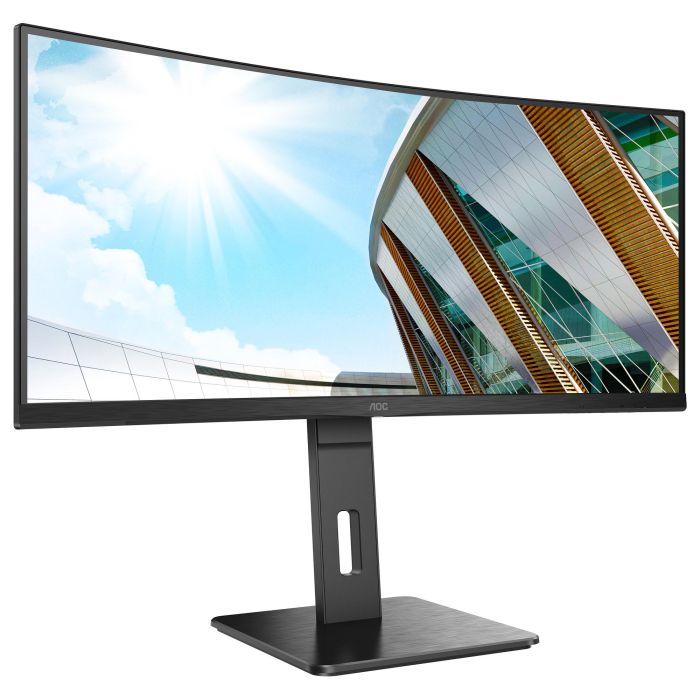 AOC CU34P2A Monitor Curvo 34" 2K UHD (3440x1440) 21:9 VA 1ms USB DisplayPort HDMI Negro 4