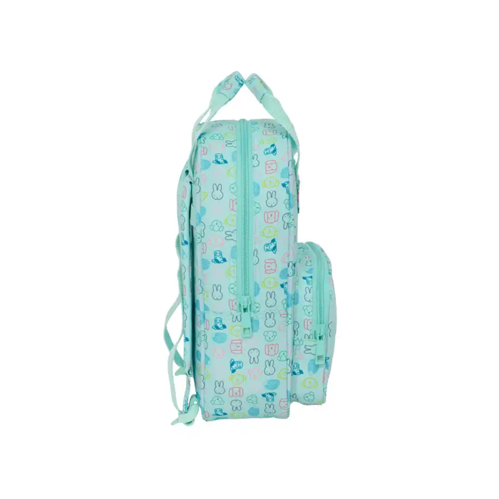Safta Mochila Infantil Reciclada y Repelente al Agua Miffy "Friends" 20x28x8 cm 2