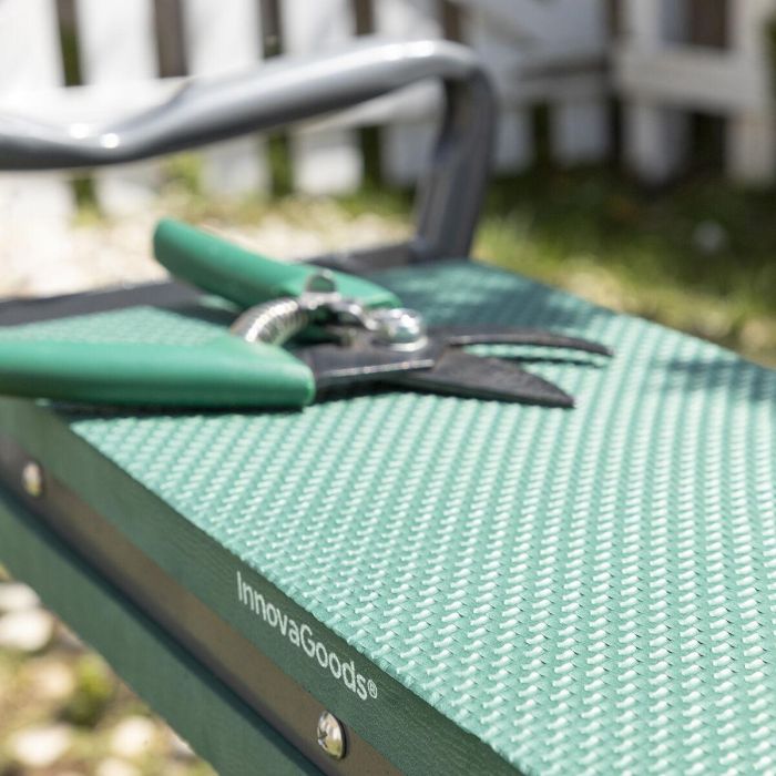 Banco de Jardinería Plegable con Bolsa para Herramientas 3 en 1 Situl InnovaGoods 7 Banco de Jardinería Plegable con Bolsa para Herramientas 3 en 1 Situl InnovaGoods 7