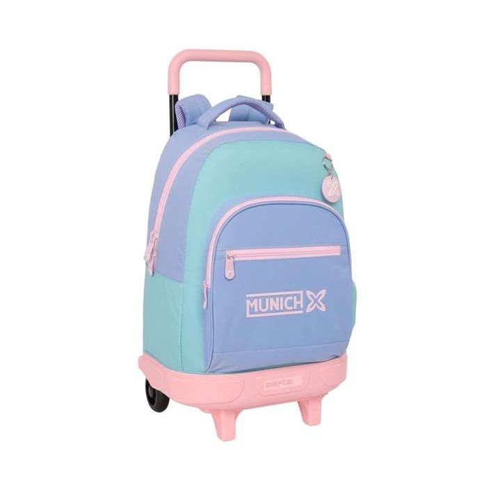 Mochila Safta Grande Con Ruedas Compact Extraible Munich Mellow 450x330x220 mm Mochila Safta Grande Con Ruedas Compact Extraible Munich Mellow 450x330x220 mm
