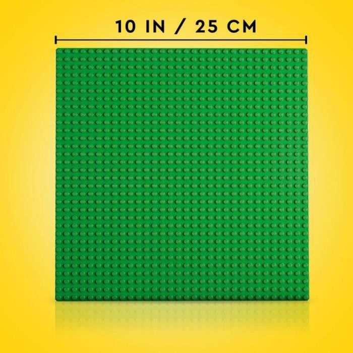 LEGO 11023 Classic Placa Base Verde 32x32 con Montantes para Construir, Ensamblar y Exhibir 2 LEGO 11023 Classic Placa Base Verde 32x32 con Montantes para Construir, Ensamblar y Exhibir 2