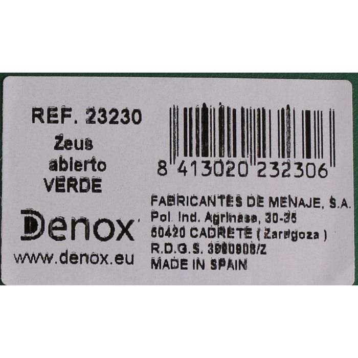 Denox Cubo Basura Reciclaje 65L Verde, 29 x 67 x 59 cm (2 Unidades) 1