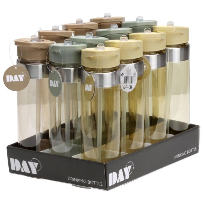 Day Botella 700 Ml Con Pajita Plegable Resiste 70°C Libre de BPA 3