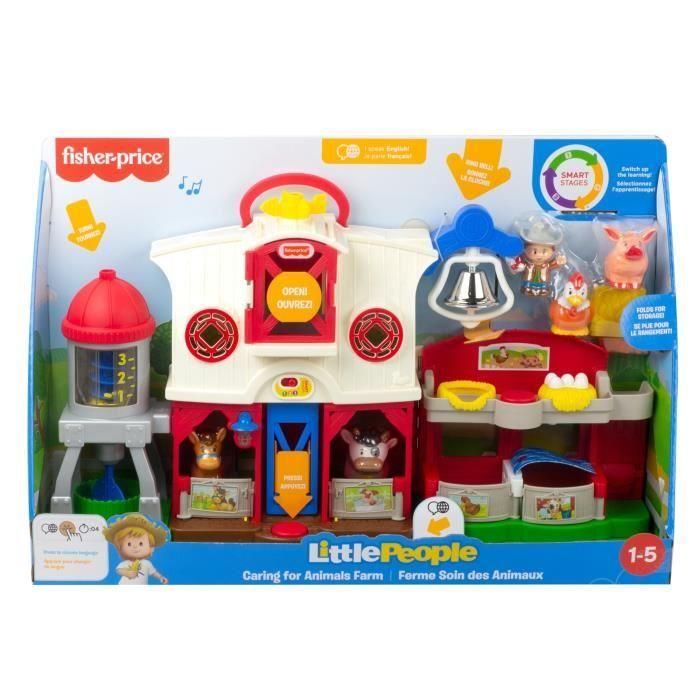 Fisher-Price - Little People Farm - Juguete Educativo para Bebés 12 Meses - GXF15 2 Fisher-Price - Little People Farm - Juguete Educativo para Bebés 12 Meses - GXF15 2