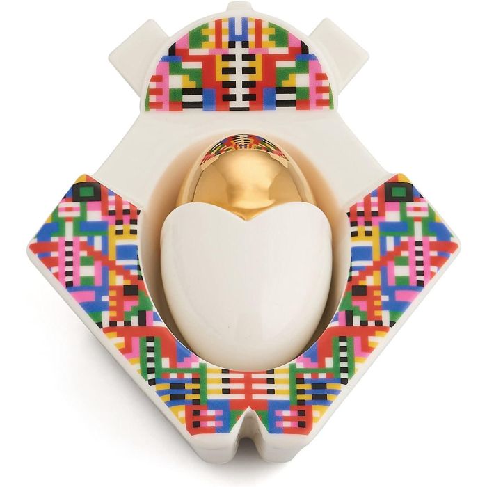 Alessi ESA05 1 Figura de Porcelana Decorada a Mano por Elena Salmistraro