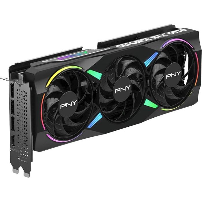 PNY GeForce RTX 5070 EPIC-X RGB OC 12GB GDDR7 Triple Fan ARGB OC 11