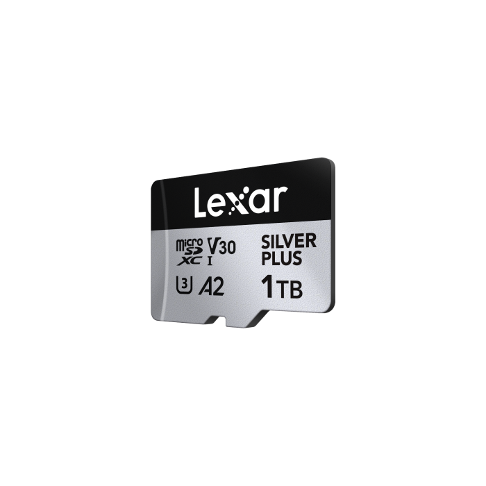 Lexar LMSSIPL001T-BNANG Tarjeta MicroSDXC Professional SILVER PLUS 1 TB UHS-I U3 V30 Lectura 205MB/s Escritura 150MB/s 1