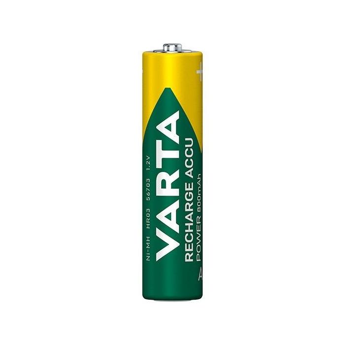 Pilas Recargables Ni/Mh Hr03 Aaa 800Mah Accu Power 2Uds VARTA 56703101402 2