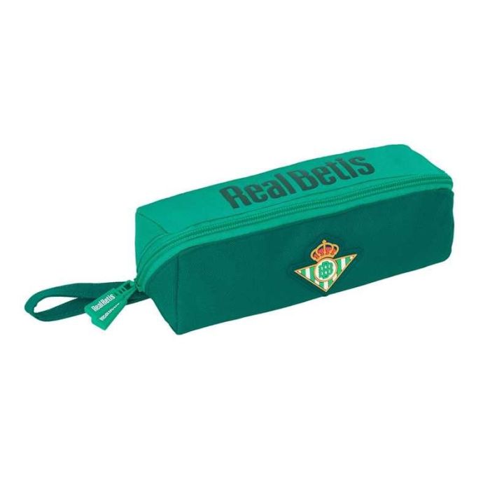 Bolso Escolar Portatodo Safta Cuadrado Grande Resistente Al Agua Real Betis 100x200x100 mm