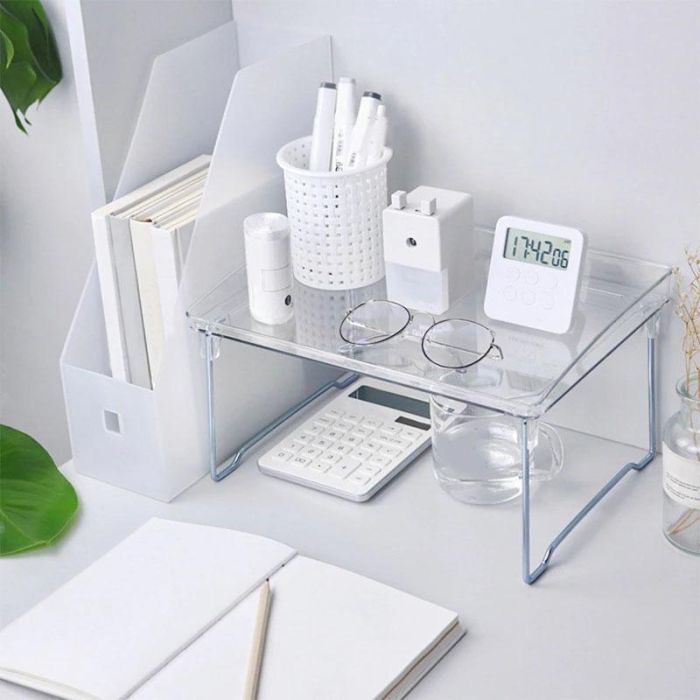 Confortime Estante Plegable, 31 cm de largo x 22 cm de ancho x 4 cm de alto (12 Unidades) 6 Confortime Estante Plegable, 31 cm de largo x 22 cm de ancho x 4 cm de alto (12 Unidades) 6