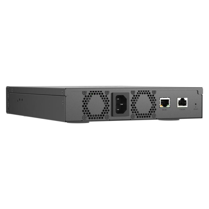 Qnap Switch Qsw-M7308R-4X Gestionado 12 Puertos 4x 100GbE QSFP28 + 8x 25GbE SFP28 Montaje en Rack 2 Qnap Switch Qsw-M7308R-4X Gestionado 12 Puertos 4x 100GbE QSFP28 + 8x 25GbE SFP28 Montaje en Rack 2