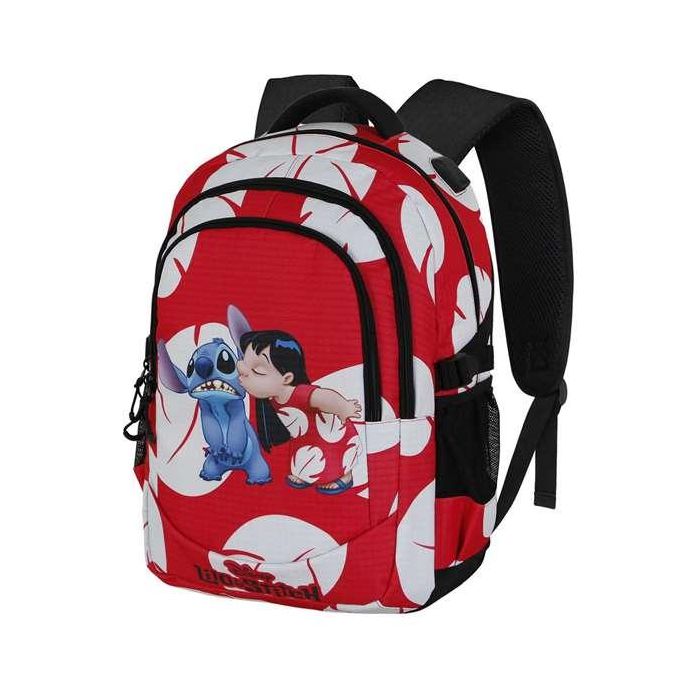 Karactermania Mochila Lilo y Stitch Run. Plus FAN K 44x34x21 cm Ripstop Roja Gran Capacidad 0 Karactermania Mochila Lilo y Stitch Run. Plus FAN K 44x34x21 cm Ripstop Roja Gran Capacidad 0