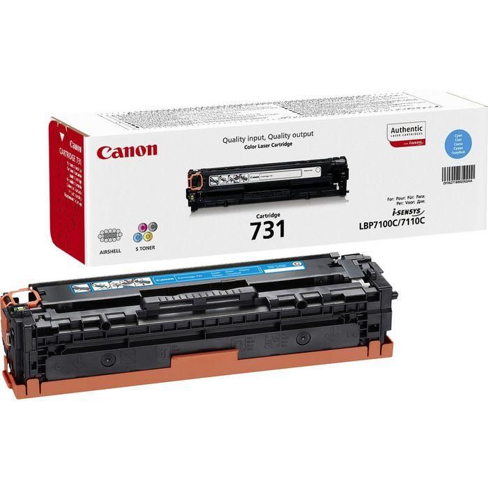 Canon Toner 731 6271B002 Cian Cartucho de Tinta Original Rendimiento Estándar 1500 Páginas