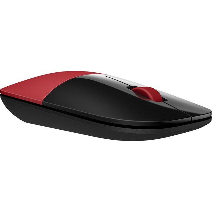 HP Raton Z3700 Ambidiestro RF inalambrica optico 1200 DPI/ V0L82AA/ Rojo y Negro 4