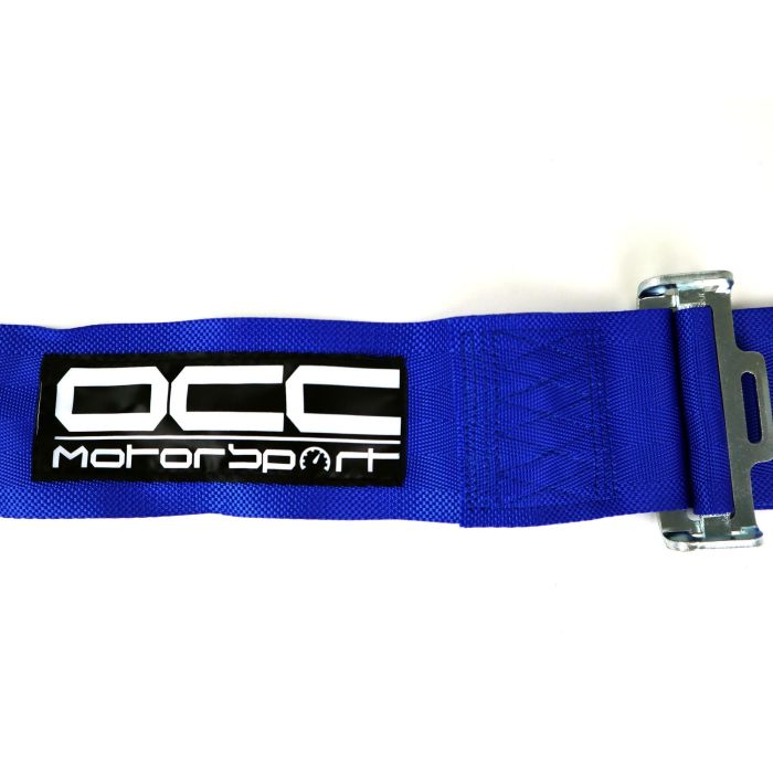 Occ Motorsport OCCRC017 Arnés Deportivo 4 Puntos Universal Azul 3 Pulgadas con Refuerzo en Piernas y Broche de Cierre (No FIA) 3