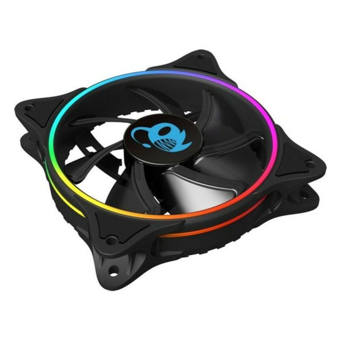 Ventilador de Caja CoolBox DEEP Iris Ø 12 cm 1100 rpm RGB Ø 12 cm 5