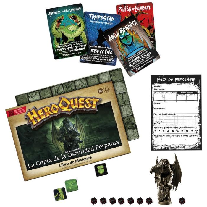 Expansion Juego Mesa Heroquest La Cripta 6