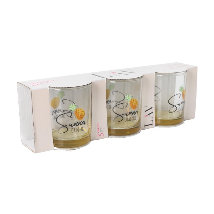 Set 3 Vasos Summer 280 cc LAV (6 Cajas) 3 Set 3 Vasos Summer 280 cc LAV (6 Cajas) 3