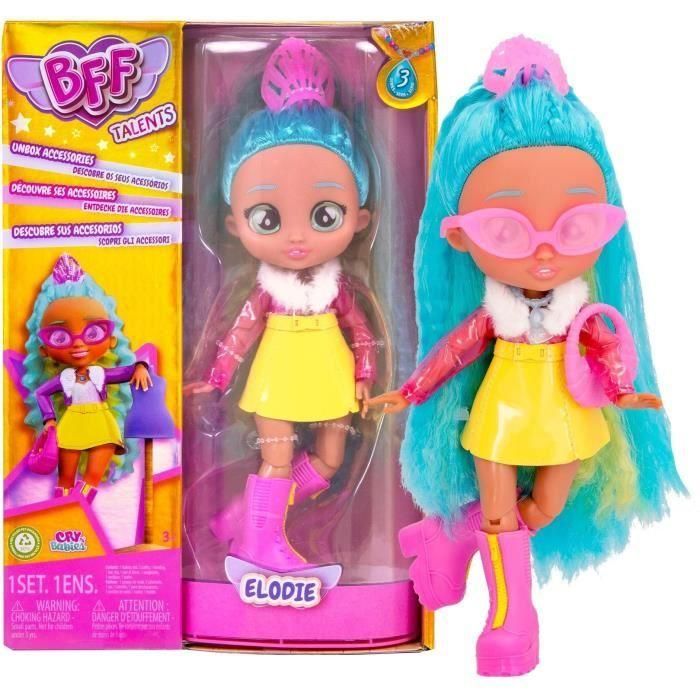 Muñeca Cry Babies BFF Serie 3 - Elodie 5