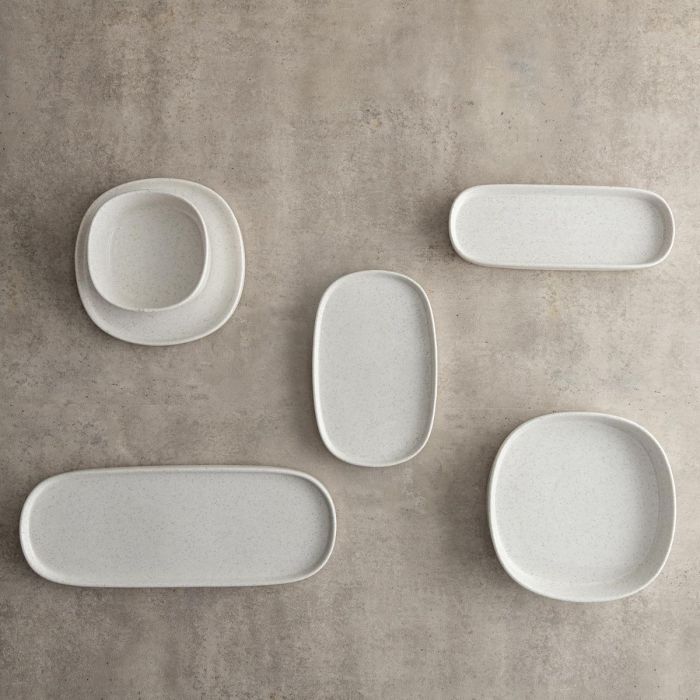 Bandeja Porcelana Alumina Elite Bidasoa 30,7x11,6x2 cm (12 Unidades) 2 Bandeja Porcelana Alumina Elite Bidasoa 30,7x11,6x2 cm (12 Unidades) 2