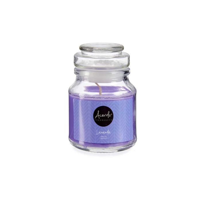 Vela Tapa Vidrio Lavanda 28H Acorde 7X10CM (12 Unidades) 1 Vela Tapa Vidrio Lavanda 28H Acorde 7X10CM (12 Unidades) 1