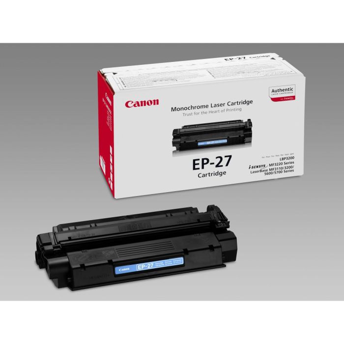 Canon EP 27 Toner Negro Láser 2500 Páginas Compatible con LBP 3200, 300N, 300LDA, 300LDF, MF5650 2 Canon EP 27 Toner Negro Láser 2500 Páginas Compatible con LBP 3200, 300N, 300LDA, 300LDF, MF5650 2