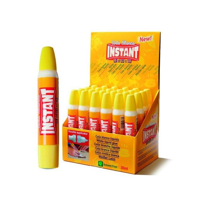 Cola Blanca Instant Educa 35Ml (Set de 24)