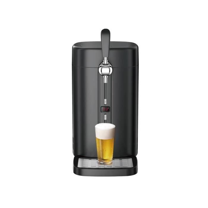 Grifo de cerveza de 5L - CONTINENTAL EDISON CEMB5B4 - Negro - 60 W - Compatible con barriles de 5L Grifo de cerveza de 5L - CONTINENTAL EDISON CEMB5B4 - Negro - 60 W - Compatible con barriles de 5L