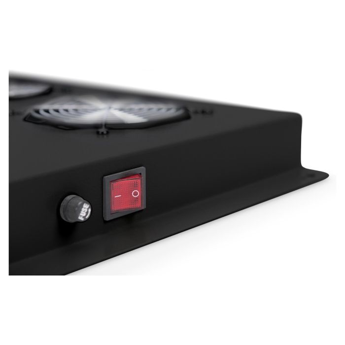 Digitus Unidad de refrigeración de techo Unique 4 Ventiladores Negro 435x505x65 mm 1