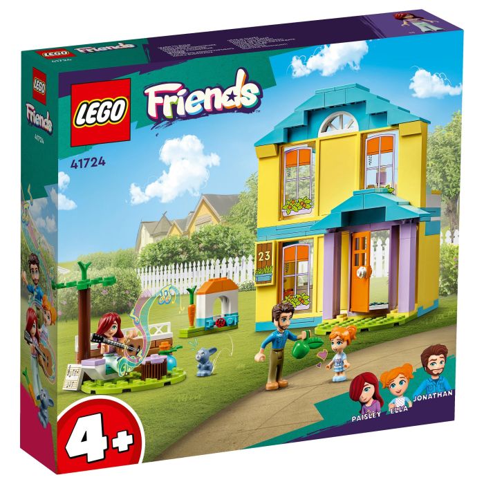 Lego 41724 Friends La Maison de Paisley – Set de construcción Casa de juguete niños 4+ con accesorios y mini-muñecas 25