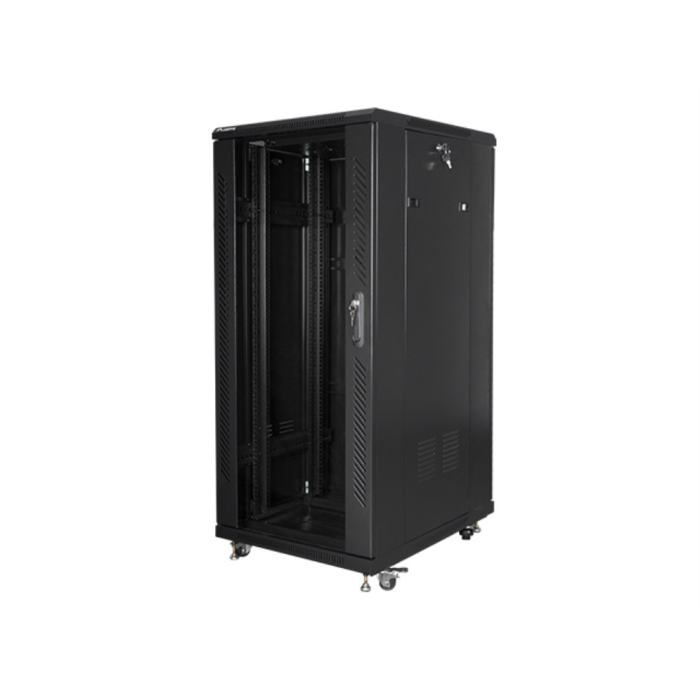 LANBERG FF01-6827-12B Armario Rack 27U Rack o Bastidor Independiente Negro