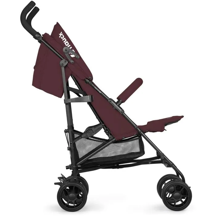 Hauck AABYJ60453 Cochecito de Bastón Plegable Fold N Care de 4 Ruedas Color Blackberry para Bebé