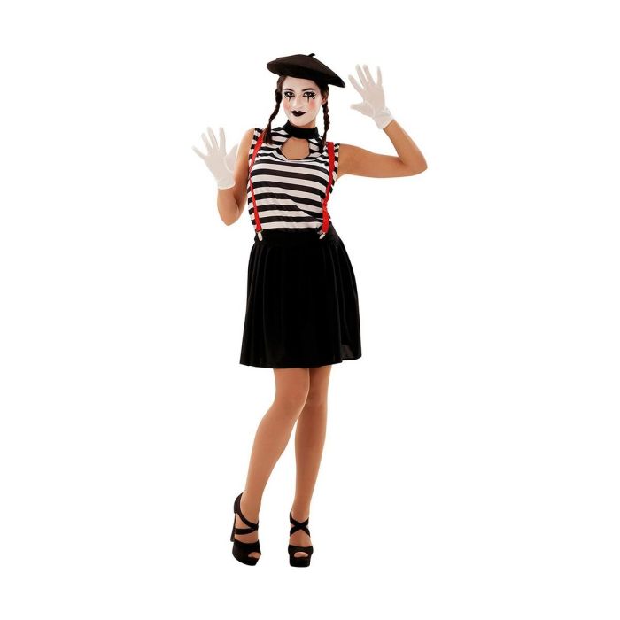 Disfraz mimo mujer talla m-l Disfraz mimo mujer talla m-l