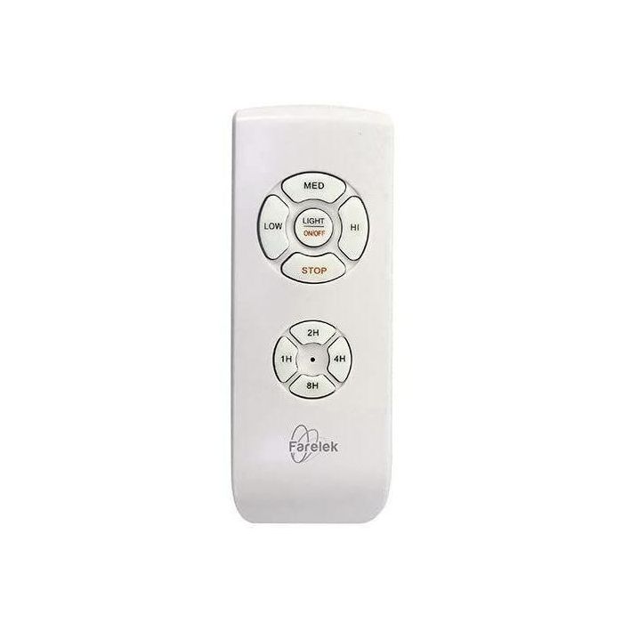 Farelek FAR3431541124370 Ventilador de Techo White Corsica Ø116cm 70W con Iluminación LED 5