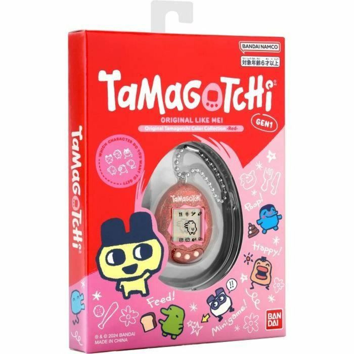 Bandai Tamagotchi Original Colección de Colores 46006 - Rojo 1