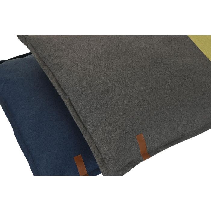 Cama Mascota DKD Home Decor Azul Gris 70 x 10 x 90 cm (2 Unidades) 1