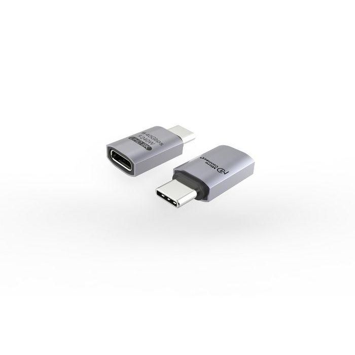 MicroConnect Adaptador USB-C Macho a Hembra, 240W Power Delivery, 40Gbps Transferencia de Datos, Vídeo Ultra HD 8K 60Hz, USB4 Gen 3x2 MicroConnect Adaptador USB-C Macho a Hembra, 240W Power Delivery, 40Gbps Transferencia de Datos, Vídeo Ultra HD 8K 60Hz, USB4 Gen 3x2